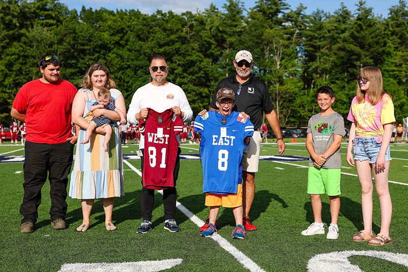 Group photo NH East-West High School All-Start Football