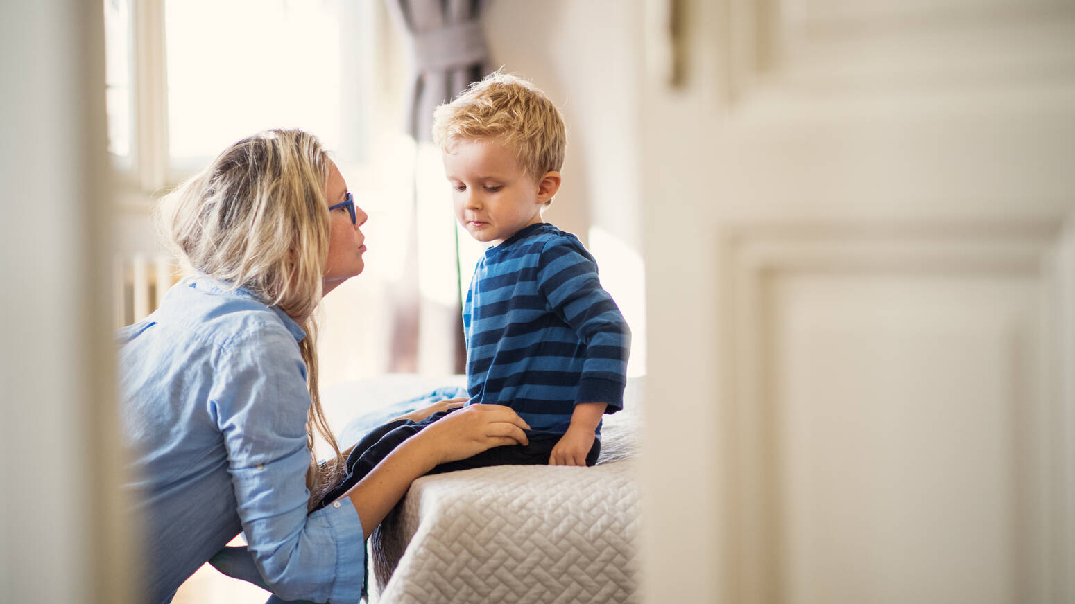 Parent-and-child-sitting