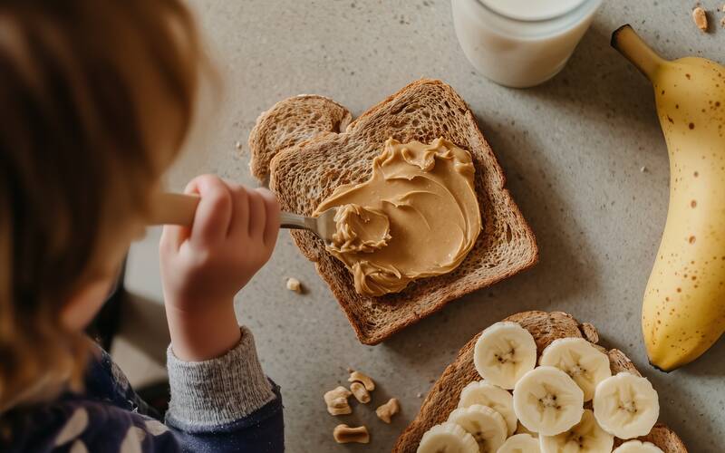 toast-with-peanut-butter