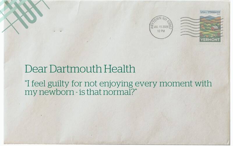 Addressed envelope with Dear Dartmouth and a question