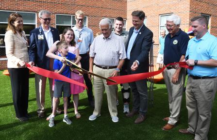 Ribbon cutting
