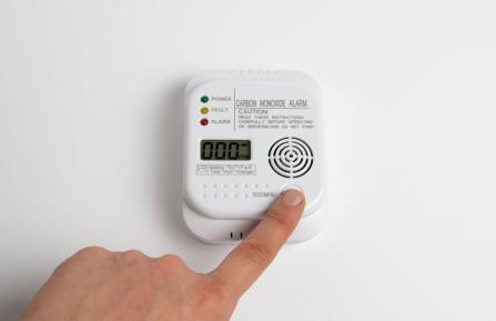 Photo of CO detector