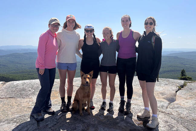 Pediatric Residency group on a mountain top